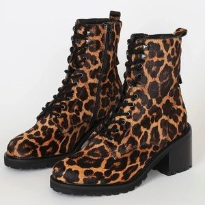 Leopard Boots